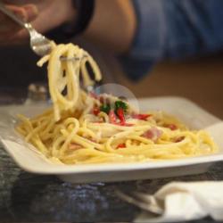 Tuna Aglio Olio Spaghetti