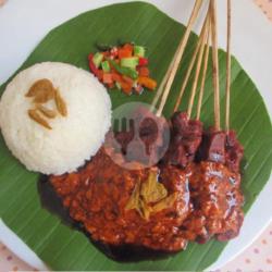 Nasi Sate Daging