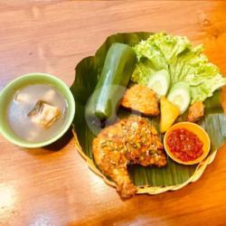 Nasi Timbel Ayam Geprek