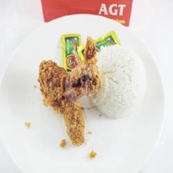 Paket 2 (nasi   Paha Bawah)