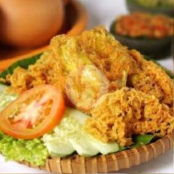 Paket Ayam Kalasan Kremes   Nasi