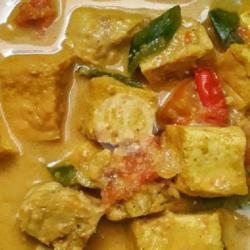 Tahu Tempe Kuah Santan Pedas/tidak Pedas