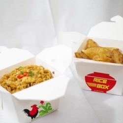 Combo Indomie Salted Egg   Potato Wedges