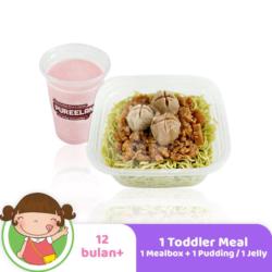 One Toddler Meal (1 Mealbox   1 Pudding / Jelly)