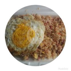 Nasi Goreng Kornet   Telor