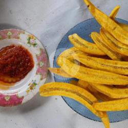 Pisang Goroho Goreng ( Belah Tiga )