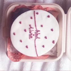 Bento Cake Simpel Motif