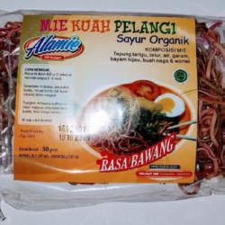 Mie Pelangi Kuah Bawang