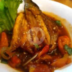 Ikan Gabus Asin Tumis Nasi