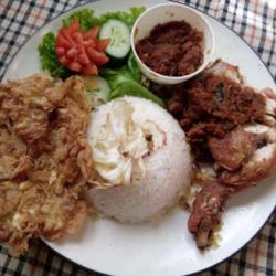 Ayam Penyet Telur Gimbal