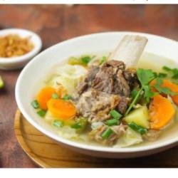 Sop Iga Sapi   Nasi