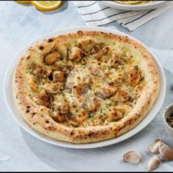 Lemon Chicken Piccata Pizza