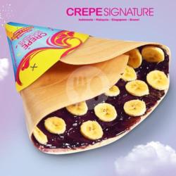 Fruity Crepes Blueberry Banana