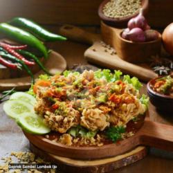 Ayam Geprek Sambel Lombok Ijo