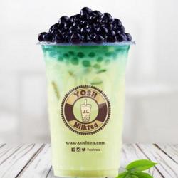 Japanese Matcha Milktea With Topping