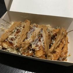 Pisang Goreng Keju Karamel