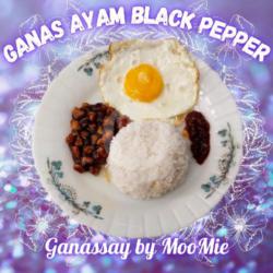 Nasi Ayam Black Pepper