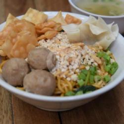 Bakmi Bakso Pangsit (bakso 3pcs Pangsit Basah