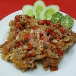Sayap Geprek Sambal Matah