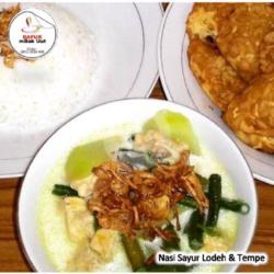 Paket Lodeh 2 (nasi Sayur Lodeh   Telur)