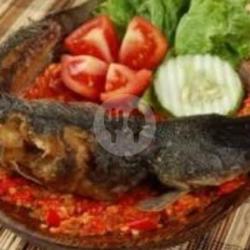 Penyetan Nasi Lele Penyet