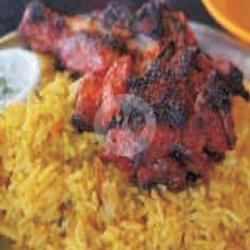 Briyani Rice   Tandoori Chicken