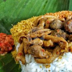 Nasi Oseng Usus Ayam