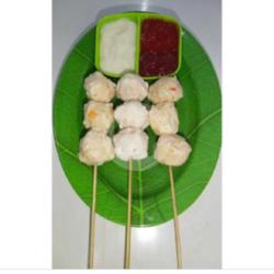 Sate Bola Udang Bakar