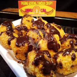 Bola Bola Pisang Crispy Coklat