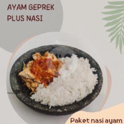 Paket Nasi Ayam Dada/paha Atas