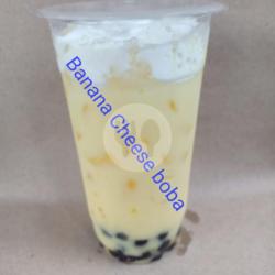 Banana Cheese Boba