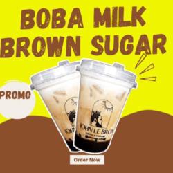 Boba Milk Brown Sugar