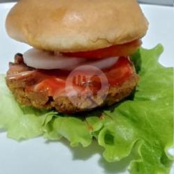 Burger Paties Mie Goreng