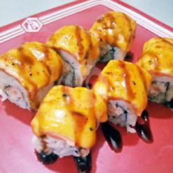 Salmon Aburi Roll