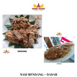 Nasi Rendang   Dadar