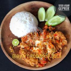 Sego Ayam Geprek Sambel Bawang