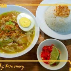 Soto Ayam Madura   Nasi