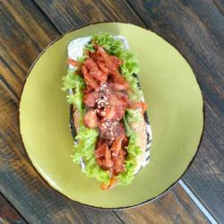 Korean Sandwich Spicy Chicken
