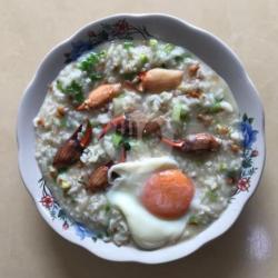 Bubur Kepiting Dan Telur