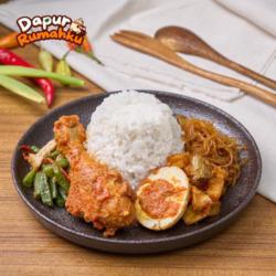 Nasi Campur Ayam Bali Komplit