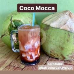 Es Kelapa Muda Sirup Moca