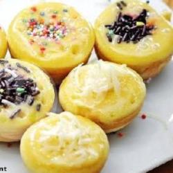 Kue Cubit Coklat Keju