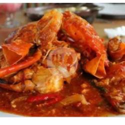 Cumi   Kepiting   Udang , Manis / Asam Pedas