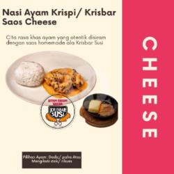 Nasi Ayam Saos Cheese