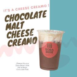 Chocolate Malt Cheese Creamo