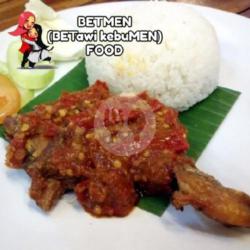 Ayam Pecel   Nasi Ala Betmen