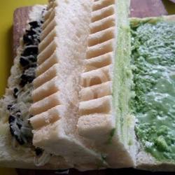 Roti Bakar Greentea Keju Kacang