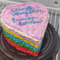 Cake Ultah Love