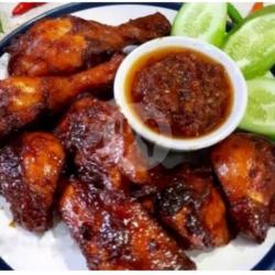 Ayam Bakar Tanpa Nasi 2 Sambal Cabe Ijo Dan Original