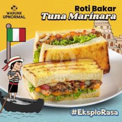 Roti Bakar Tuna Marinara